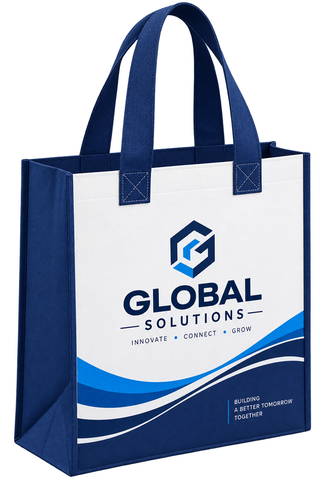 Corporate Branded Non-Woven Tote — Custom GSM & Size