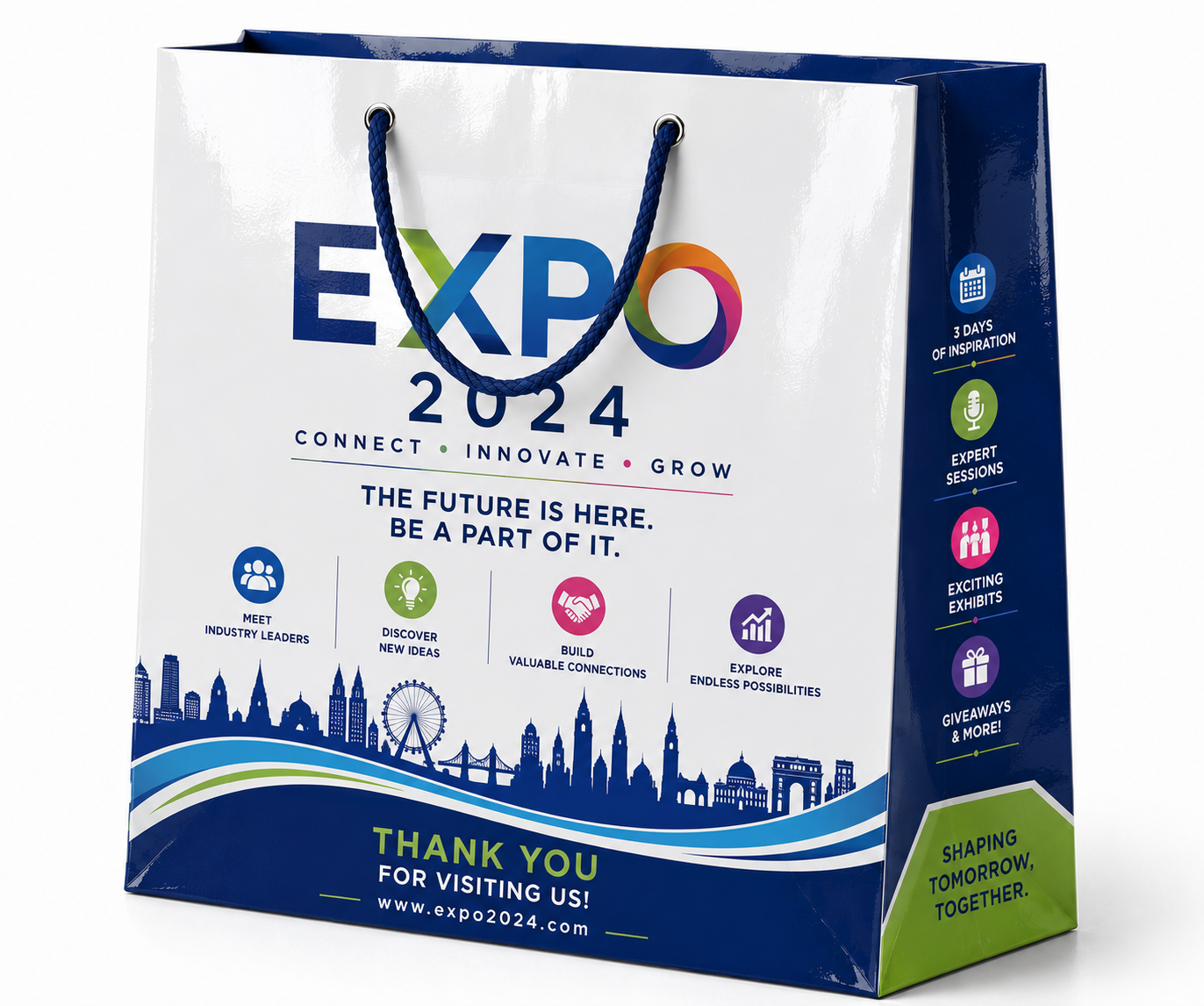 Expo Laminated Event Shopping Bag