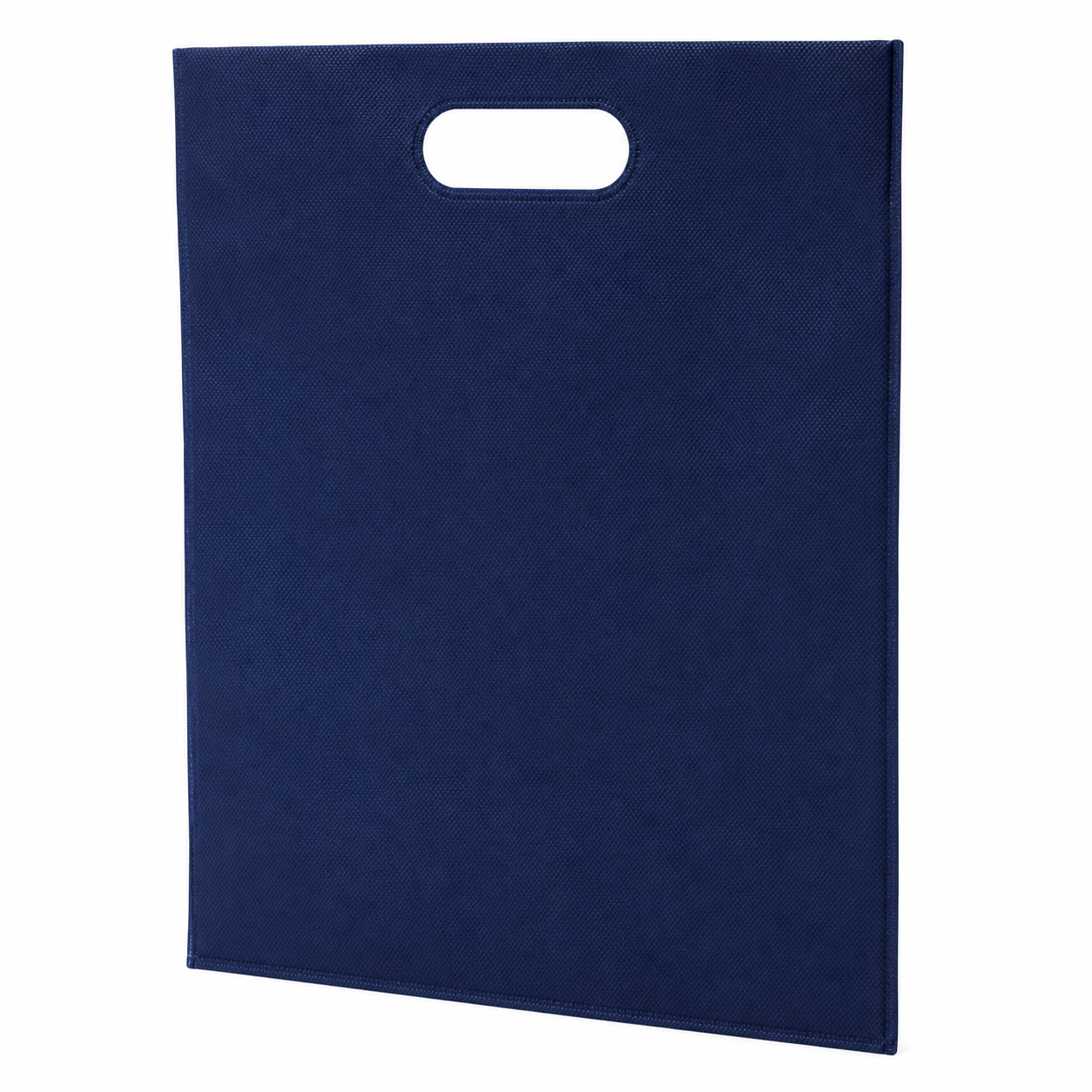 LDPE Plastic D-Cut Carry Bag — Custom Thickness & Size